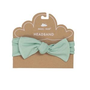 Angel Dear Baby Girls Headband, Spa Day Green Size 12-24 Months NWT